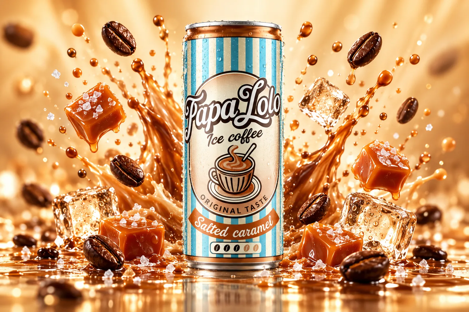 Papa Lolo Iced Coffee Salted Caramel